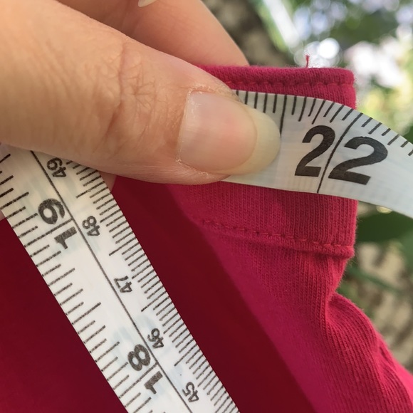 Lands End Brand Ladies size L 14-16 Magenta Pink Cotton Sheath Sleeveless Dress - Picture 7 of 12